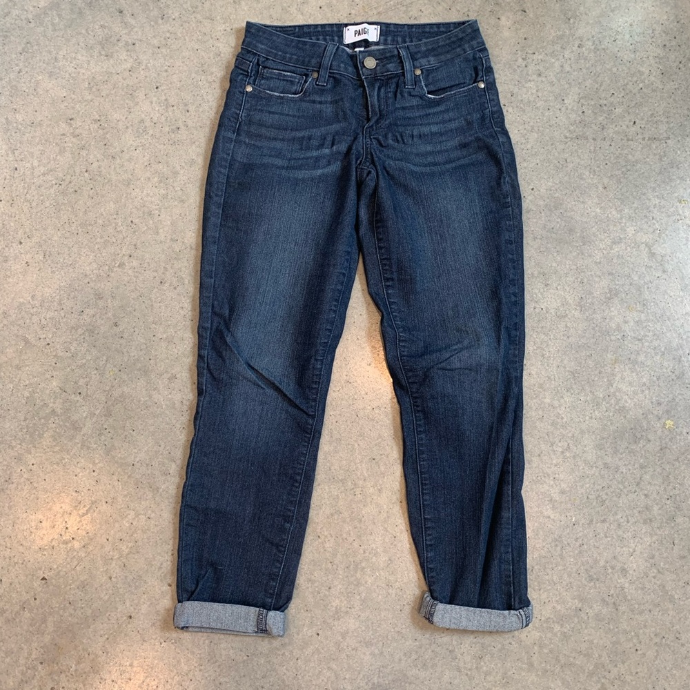 Cropped pair of Paige jeans